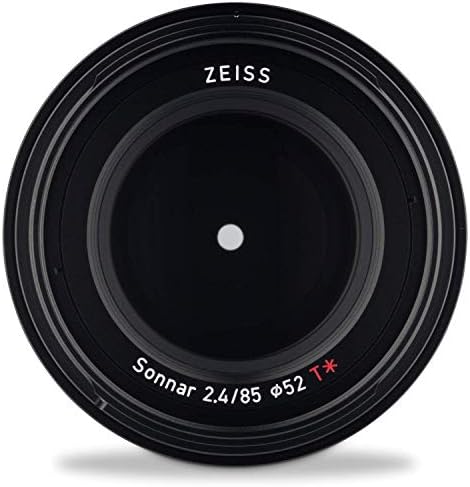 זייס לוקסיה 2.4 / 85 טלה מצלמה עדשה עבור סוני דואר הר ראי מצלמות, שחור