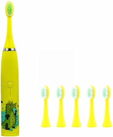 כביסה יצירתית ילדים חשמלי מברשת שיניים נייד טעינה רך שיער קריקטורה מברשת שיניים חשמלי מברשת שיניים עבור פלטה