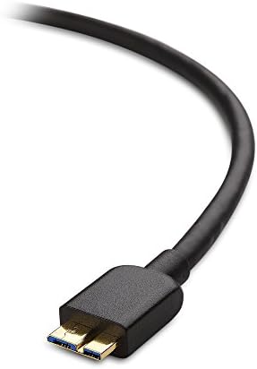 ענייני כבלים ארוכים מיקרו USB 3.0 כבל 15 רגל בשחור