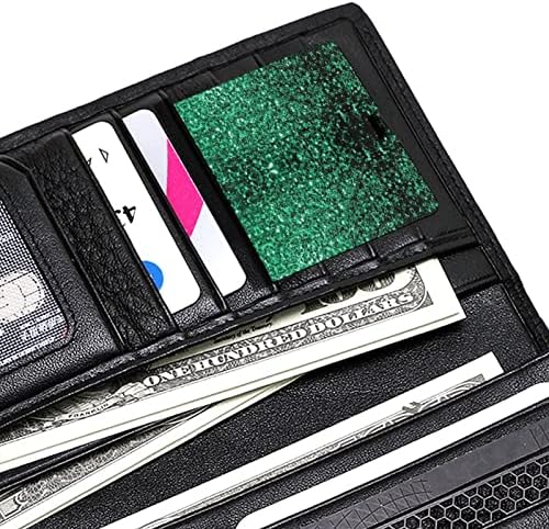 אמרלד ירוק יפהפה נצנצים נוצץ זיכרון USB מקל עסק פלאש מכסים כרטיס אשראי כרטיס בנק כרטיס בנקאות