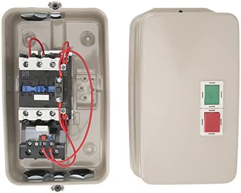 מתנע מנוע מגנטי, 37-50A הגנה על עומס יתר אטום למים 1 שלב 220/230V מתג בקרת מנוע מגנטית יישום רחב להחלפה