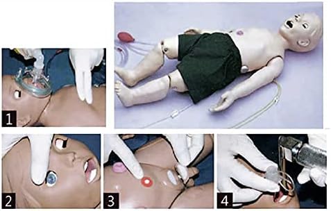 ילד מטופל טיפול גמד אימון החייאה סימולטור סיעוד מיומנויות אדם אנטומי דגם עבור סיעוד רפואי אימון