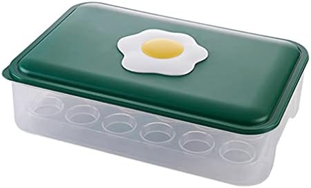 ביצת קרטון מקרר טרי שמירה אחסון תיבה, מטבח עם מכסה ברווז ביצה נגד ירידה ביצת רשת