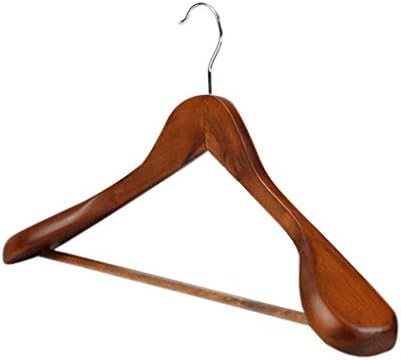 מעיל קולבים רחבים מוצקים של קולב עץ בדרגה גבוהה חליפת כתף עץ משק בית ומארגנים מארגני מגירות בגדים ואחסון