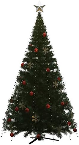 אורות רשת עץ חג המולד של Vidaxl עם 500 נוריות LED 196.9