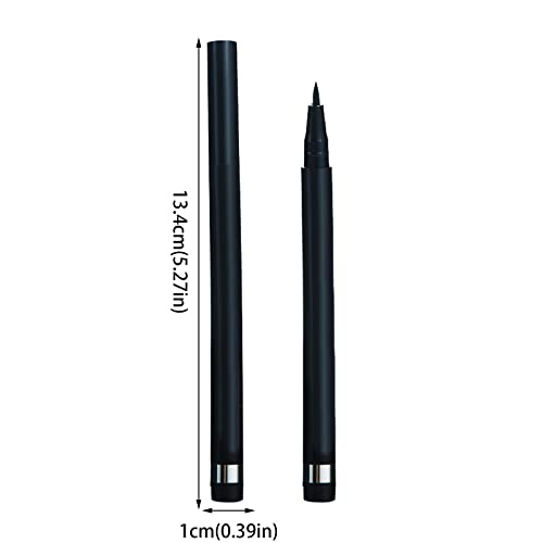 2-ג עט לאורך זמן נוזל אייליינר עיפרון מהיר יבש שנמשך ללבוש מדויק אולטרה בסדר שחור אייליינר איפור אייליינר 3 מ ל עין איפור אפליקטורים