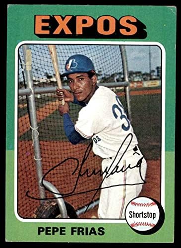 1975 Topps 496 Pepe Frias Montreal Expos VG Expos