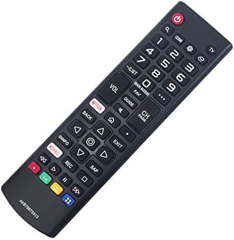 AKB75675313 Replacement Remote Control fit for LG TV 50UM7300PUA 50UM7310PUA 49UM7300PUA 50UM7300AUE 43UM7300PUA 55UM7400PUA 60UM7200PUA 65UM7300AUE 70UM7350PUA 75UM7570AUE 82UM7570PUB 86UM8070AUB