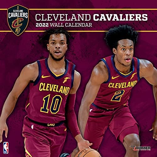 Turner Sports Cleveland Cavaliers 2022 12x12 לוח השנה של הקבוצה
