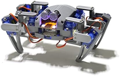 רובוט חכם מרובע רובוט עכביש ערכת 2.0 עם 3 ד מודפס ביונית רובוט תכנות רובוט קוד פתוח חומרה רובוט צעצועים