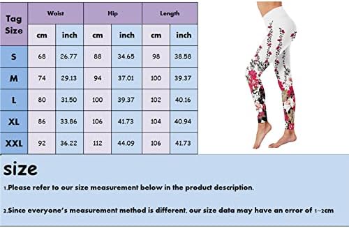 מכנסי אופני כותנה של אתקיה נשים 2023 נשים מודפסות מכנסיים חותלות חותלות מותניים גבוהות אימון ריצה ספורט טייץ 'התחת