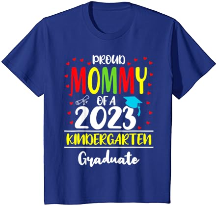 גאה אמא של 2023 גן בוגר 23 סיום חולצה