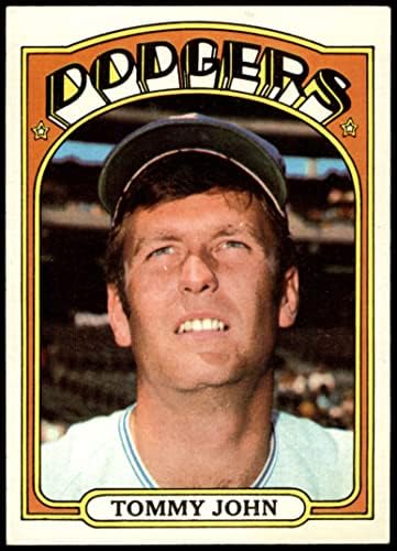 1972 Topps 264 טומי ג'ון לוס אנג'לס דודג'רס אקס/MT+ Dodgers
