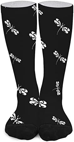 שפירית שבטית מודפסת צבע תואם גרביים אתלטי ברך גרביים גבוהים לגברים נשים