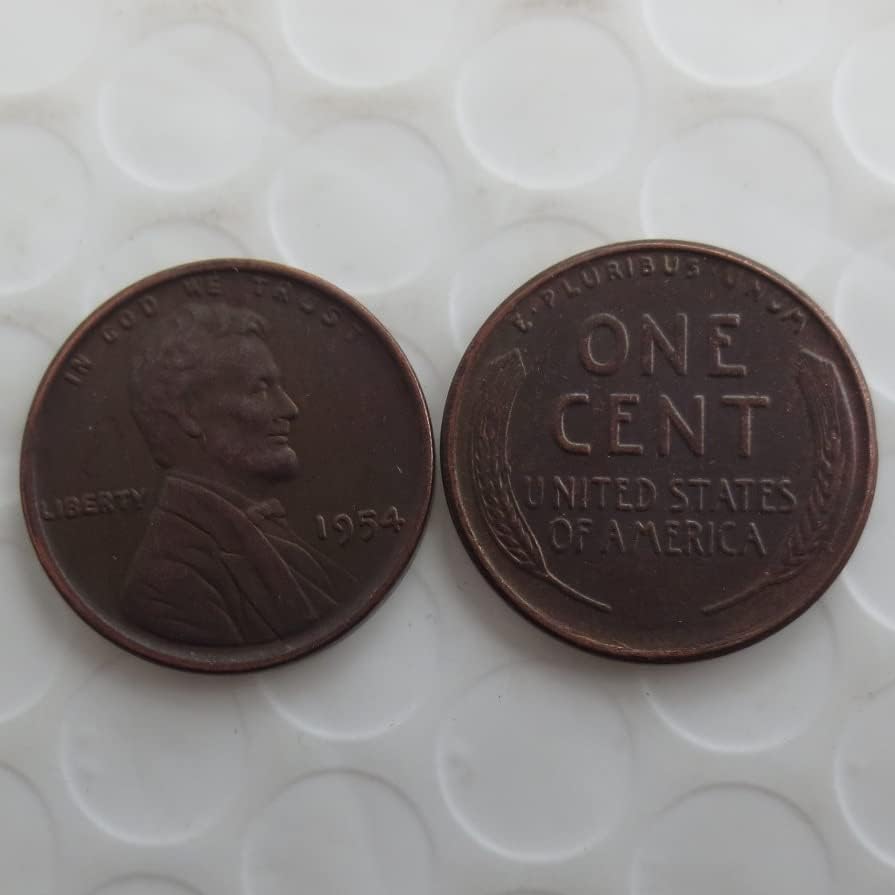 1954 ארהב לינקולן סנט עותק זר מטבע זיכרון