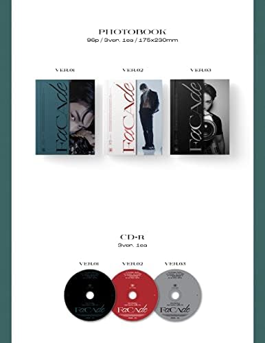 Kakao M Wonho - אלבום Mini 3rd Fanide CD+תועלת מראש בהזמנה, 120 x 120 x 10 ממ, L100005826