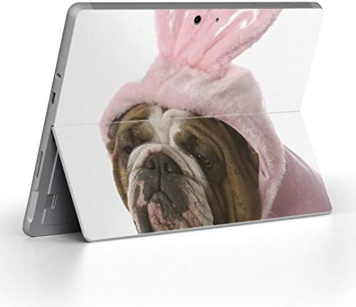 כיסוי מדבקות Igsticker עבור Microsoft Surface Go/Go 2 עורות מדבקת גוף מגן דק במיוחד 001083 ארנב כלב