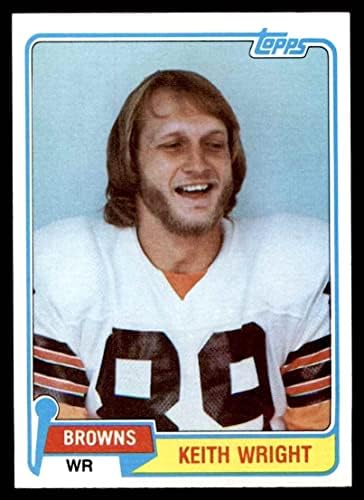 1981 Topps 478 Keith Wright Cleveland Browns-Fb NM/MT Browns-Fb Memphis St