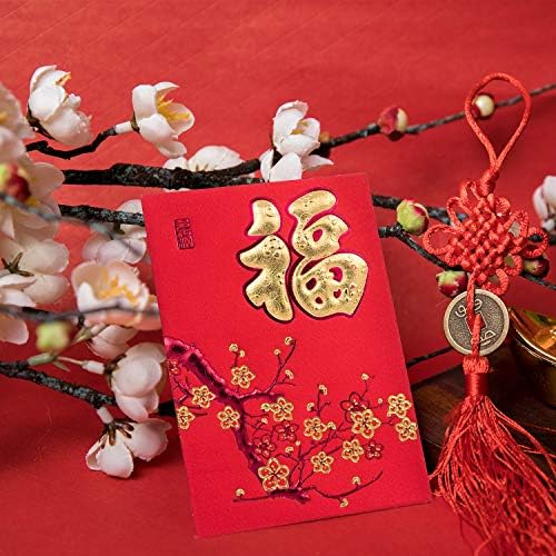 קי חנות סיני אדום מעטפות עבור ירח חדש שנה 2023 שנה של ארנב הונג באו מנות לאי לראות 38 יחידות עבור אביב פסטיבל, חתונה, סיום, יום הולדת, ותינוק