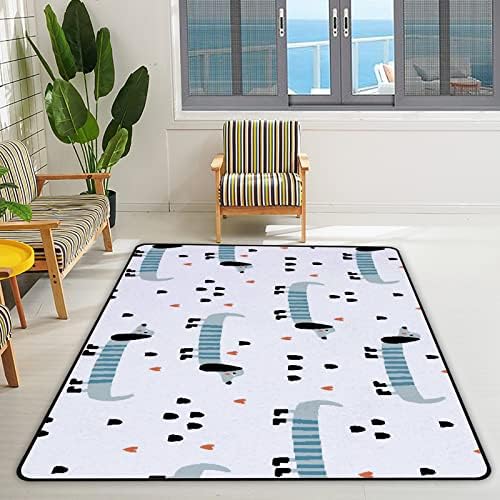 זוחל שטיח מקורה משחק מחצלת תחשונים חמודים לסלון חדר שינה חינוכי חינוך משתלת שטיחים שטיחים 60x39 אינץ '