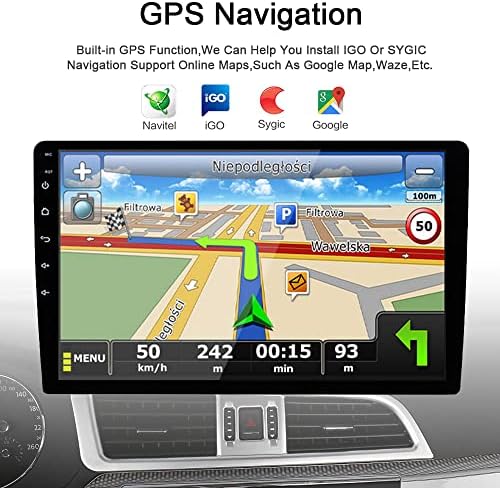 Android 12 Radio Carplay Android Auto Autoradio Stereo Player GPS Navigation Navigation מסך מגע עבור יונדאי סונטה 2004-2008