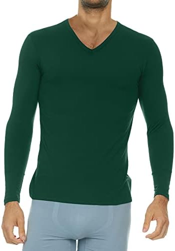 תרמית ג ' ון חולצות תרמיות לגברים שרוול ארוך חולצות דחיסה תרמית לגברים שכבת בסיס מזג אוויר קר