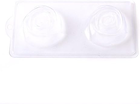 עולם התבניות 4 חלל סבון ורד סבון/פצצת אמבטיה, 25.5 x 24 x 4 סמ, PVC