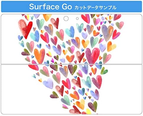 כיסוי מדבקות Igsticker עבור Microsoft Surface Go/Go 2 עורות מדבקת גוף מגן דק במיוחד 009325 צבע צבעוני צבעוני