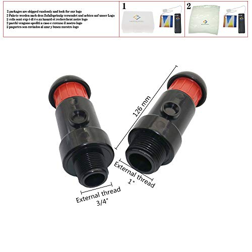 3/4 '', 1 '' חוט זכר חוט אוטומטי שסתום אוויר אווירי חקלאות השקיה תעשייתית צריכת אינסטלציה ושסתומי פליטה, 3/4 ''