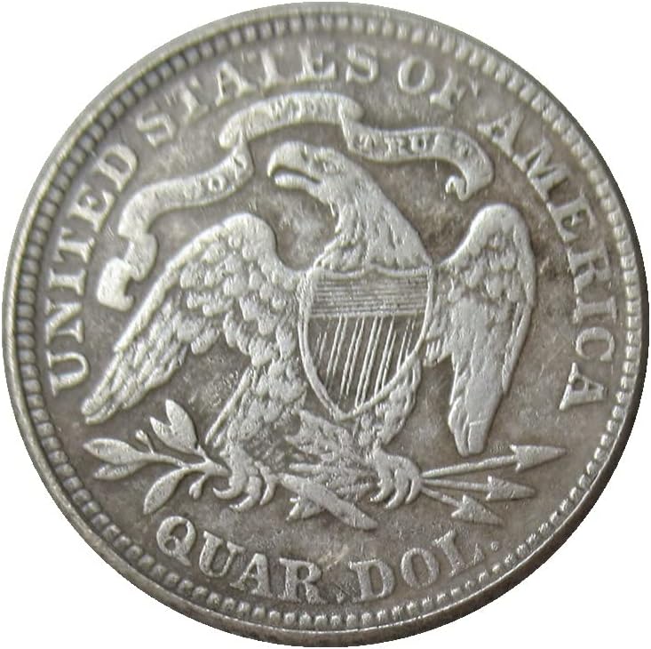 ארהב 25 סנט דגל 1886 מטבע זיכרון מעופף מצופה כסף