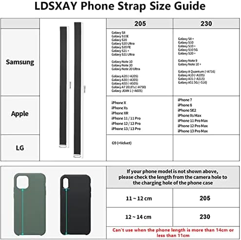 LDSXAY מתיחה מחזיק כרטיסי רצועת טלפון סיליקון כמחזיק אחיזת טלפון, ארנק טלפון ניתנת לניתוק מחזיק טלפון סלולרי רזה ליד למארז אייפון וטעינה אלחוטית