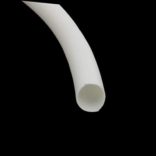 אורך X-Deree 2M 6.4 ממ דיה פנימי פוליאולפין בידוד עבה יותר חום צינור צינור לבן (tumocontraíble de aislamiento de poliolefina de 2 mm de diámetro interno de 6,4 mm de diámetro blanc-o