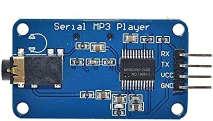Rakstore YX5300 UART TTL מודול בקרה סדרתי MP3 מודול נגן מוסיקה תומך MP3 / WAV MICRO SD / SDHC כרטיס