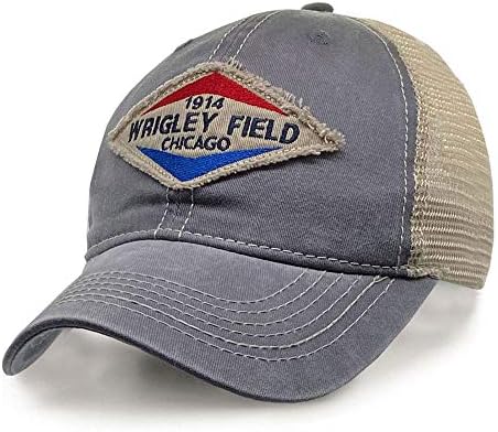 ריגלי שדה מתכוונן 'תחנת דלק' כובע נהג משאית סנאפבק פחם