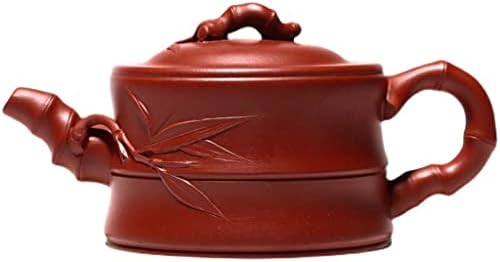 CCBUY BAMBOO קטע סיר חימר סגול סיני קונג פו תה בעבודת יד בית יחיד קונג פו סט תה אספקה