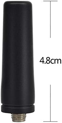 SMA Female UHF VHF 144/430mHz Stubby Handheld Antenna for Baofeng BF-888s BF-UV5R BF-UV5RA Kenwood TK-360 TK-370 Walkie Talkie 2pcs