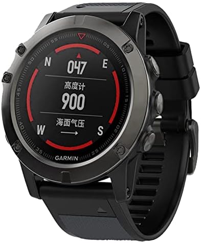 BDNJN 26 22 ממ סיליקון מהיר שחרור מהיר רצועות רצועות עבור Garmin Fenix ​​6x 6 Pro Watch Smart Watch Easyfit Band Brand 5 5x Plus 3HR צמיד