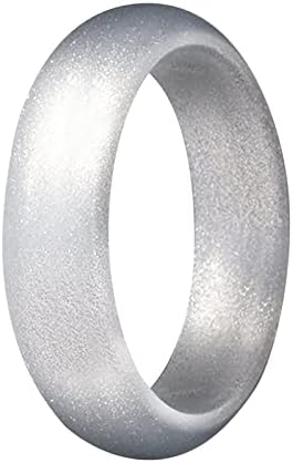 2023 טבעת סיליקון חדשה 5.7 ממ טבעת יוגה טבעת טבעת ספורט טבעת פרל טבעות סיליקון בהירות סדרות CTR טבעות לנשים