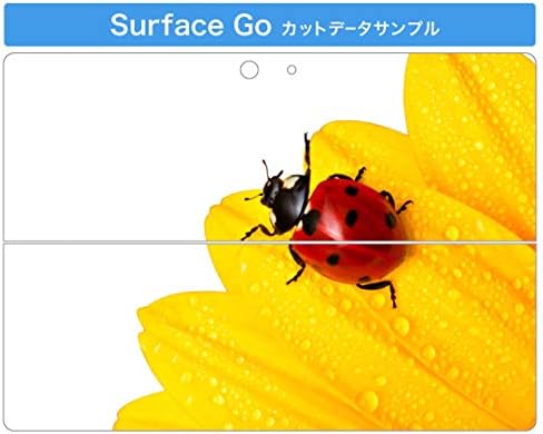כיסוי מדבקות של Igsticker עבור Microsoft Surface Go/Go 2 אולטרה דק מגן מדבקת גוף עורות 001580 כותרת של פרת משה רבנו של פרח