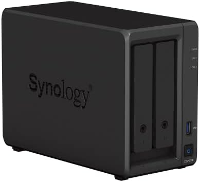 Synology 2-Bay Diskstation DS723+ & RAM DDR4 ECC SODIMM 16GB ללא הפסקה