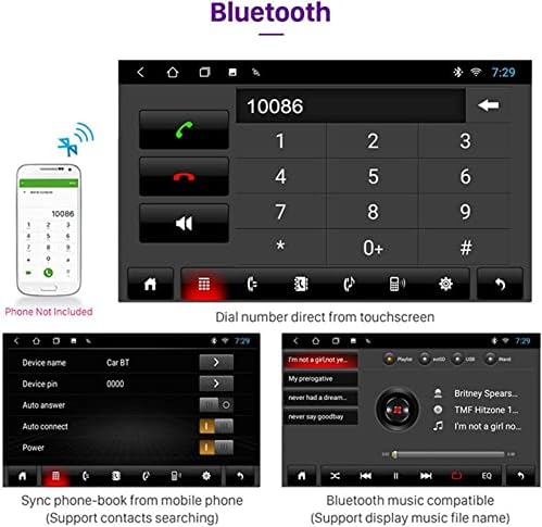 Autostereo Android 9.1 Auto Multimedia Player GPS ניווט עבור Mi.tsub.ishi Triton 2015, עם 1080p 9 אינץ