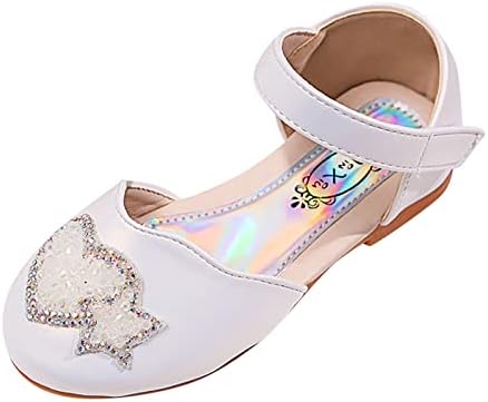 בנות חתונה סנדלי כוכב נצנצים ריינסטון קשת אחת נעלי בנות ריקוד סנדלי תינוק פנינת נעלי תינוקות נעלי נעליים