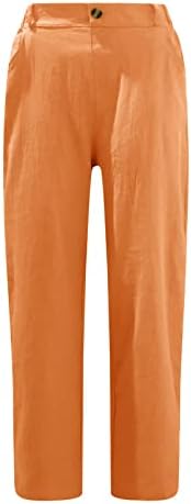 WOCACHI מותניים גבוהים מכנסי רגל רחבים לנשים קיץ עסקים מקצרים מכנסיים קצוצים מכנסיים נמתח על עבודות קפריס