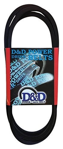 D&D Powerdrive 4L490 חגורת החלפת רכב NAPA, מספר פס 1, גומי