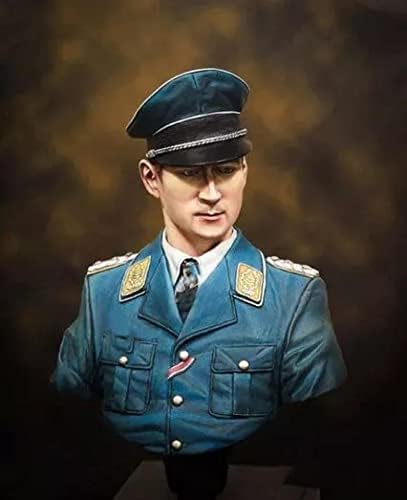 גודמואל 1/10 מלחמת העולם השנייה גרמנית קצין שרף דמות חזה דגם / אינו מורכב ולא צבוע חייל למות יצוק ערכת