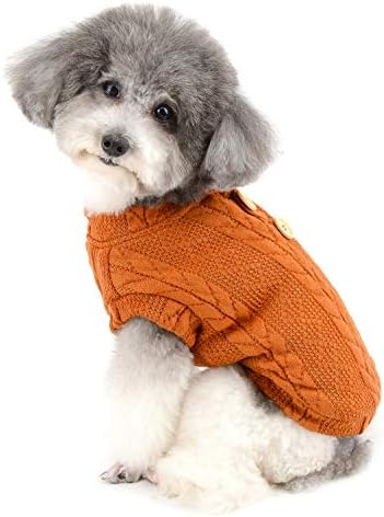 סוודר חיות מחמד צמר רנפי לכלב קטן כלב גוד סרוג סריג מעיל מעיל מעיל כלבים סווטשירט מרופד מרופד לחורף מזג אוויר קר חום xxl