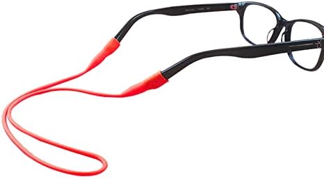 Heyiminy רצועות משקפיים ללא החלקה מתכווננות סיליקון מתכווננות רצועות משקפי ראייה ספורטיביות למבוגרים וילדים