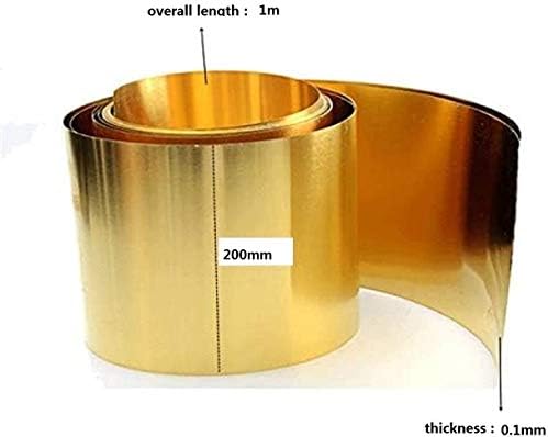 ז ליצור עיצוב פליז צלחת 0. 1 ממ על 200 ממ על 1 מ ' לוח מתכת דק בגיליון נחושת פליז לעיבוד מתכת רדיד נחושת מתכת