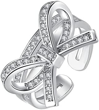 טבעות טרנדיות לגברים טבעת קשת אופנה טבעת נשי טבעת פופולרית טבעת מעודנת טבעות תכשיטי אופנה פשוטות לילדים