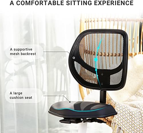 כיסאות כושר Flexispot כושר אימון אופניים מתחת לאופני שולחן אופניים כסאות שולחן משרדים עם מתאמן דוושות